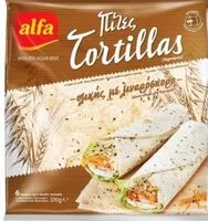 Mängden socker i Πίτες Tortillas ολικής