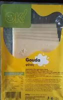 Mängden socker i Gouda σε φέτες