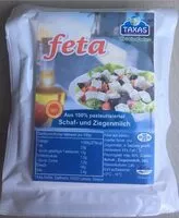 Mängden socker i Feta käse