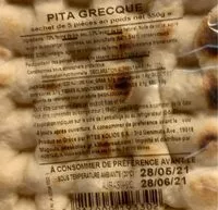 Mängden socker i Pita grecque