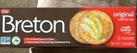 Mängden socker i Breton Original with Sea Salt Crackers