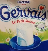 Mängden socker i Gervais le petit suisse