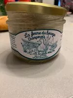 Mängden socker i Rillettes " pur canard "