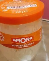 Mängden socker i Moutardes mi-forte