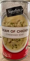 Mängden socker i Cream of chicken condensed soup
