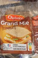 Mängden socker i Grand mie complet