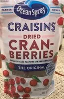 Mängden socker i Craisins