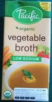 Mängden socker i Pacific Organic Vegetable Broth