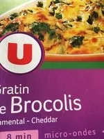 Mängden socker i Gratin de Brocolis