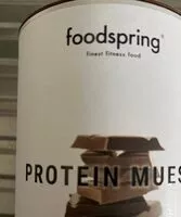 Mängden socker i Protein muesli chocolat
