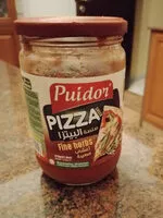 Mängden socker i puidor pizza sauce