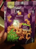 Mängden socker i Thyme cashews