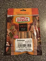 Mängden socker i Zimtstangen