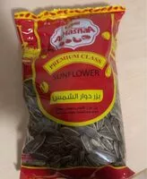 Mängden socker i Sunflower seeds