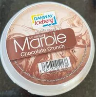 Mängden socker i Ice cream marble chocolate crunch