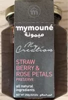 Mängden socker i Strawberry & rose petals preserve