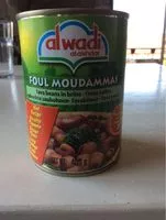 Mängden socker i Al Wadi Al Akhdar Foul Moudammas