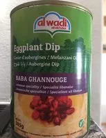 Mängden socker i Al Wadi Al Akhdar Baba Ghannouge