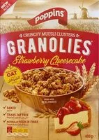 Mängden socker i Granolies Strawberry Cheesecake