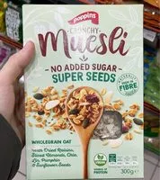 Mängden socker i Muesli