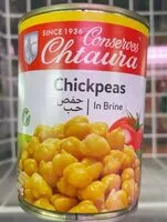 Mängden socker i Chickpeas in brine