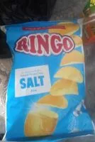 Mängden socker i Salt Ringo Chips