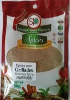 Mängden socker i Epices pour grillades