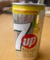 Mängden socker i Seven up free of sugar