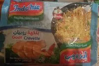 Mängden socker i Nouilles instantanées