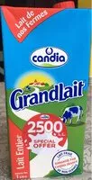 Mängden socker i GrandLait Lait Entier