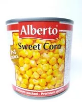 Mängden socker i Alberto Sweet Corn