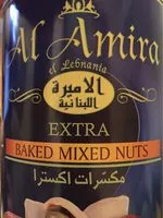 Mängden socker i Extra baked mixed nuts
