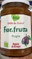 Mängden socker i Fior di frutta di prugne