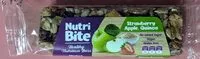 Mängden socker i NutriBite Strawberry Apple, Quinoa Bar