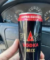 Mängden socker i Flash vodka