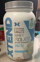 Mängden socker i Xtend pro whey isolate