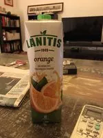 Mängden socker i Lanitis Juice Orange