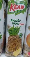 Mängden socker i Kean Pineapple Juice -