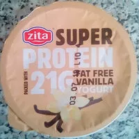 Mängden socker i Super protein fat free vanilla yogurt