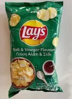 Mängden socker i Lays Salt and Vinegar