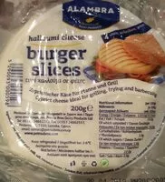 Mängden socker i Halloumi cheese burger slices