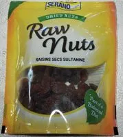 Mängden socker i Raw nuts