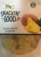 Mängden socker i Ananas séché et sucré