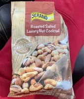 Mängden socker i Roasted salted luxury nut cocktail