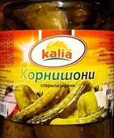 Mängden socker i Корнишони