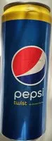 Mängden socker i Pepsi twist