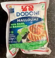 Mängden socker i Halloumi with basil