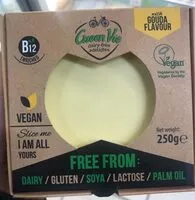 Mängden socker i Green Vie queso vegano gouda flavor