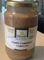 Mängden socker i Puree d amandes complete