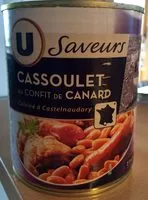 Mängden socker i Cassoulet au confit de canard